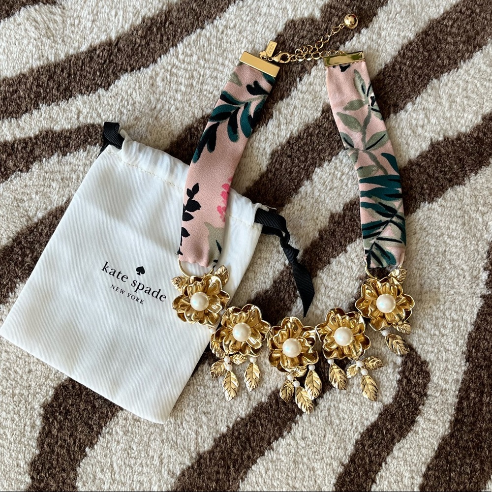 Kate Spade Lavish Blooms Statement Necklace - Picture 2 of 7